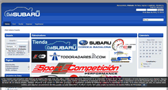 Desktop Screenshot of clubsubaru.es